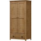 Armario 2 Pt 1 Gv Madeira Maciça 91 Cm 9103 Freijo Milani Store