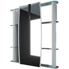 Armário 62x64cm Sobrepor Slip I Silver - 13137 - Cris-metal Armario 62x64cm Sobrepor Slip I Silver 13137 Cris-metal