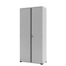 Armário Aço Escritório 2 Portas 3 Prateleiras com Fechadura