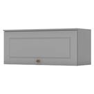 Armário Aéreo 1 Porta Basculante 80 Cm Americana Cinza Henn Armário Aéreo 1 Porta Basculante 80 Cm Americana Cinza Henn