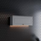 Armário Aéreo 1 Porta Basculante 80cm Emily Espresso Móveis