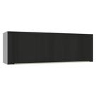 Armário Aéreo 100 cm 1 Porta Basculante Branco/Preto Lux Madesa Armário Aéreo 100 cm 1 Porta Basculante Branco/Preto Lux Madesa