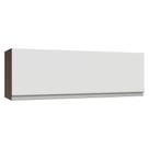 Armário Aéreo 100 cm 1 Porta Basculante Rustic/Branco Glamy Madesa Armário Aéreo 100 cm 1 Porta Basculante Rustic/Branco Glamy Madesa