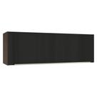 Armário Aéreo 100 cm 1 Porta Basculante Rustic/Preto Lux Madesa Armário Aéreo 100 cm 1 Porta Basculante Rustic/Preto Lux Madesa