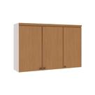 Armário Aéreo 120cm 100% MDF com 3 Portas Modulado Armário Aéreo 120cm 100% MDF com 3 Portas Modulado