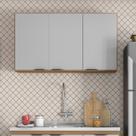 Armário Aéreo 120cm 3 Portas Firenze