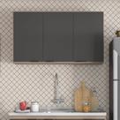 Armário Aéreo 120cm 3 Portas Firenze