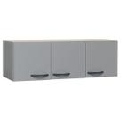 Armario Aéreo 120cm 3 Portas Para Cozinha Lavanderia Multiuso ou Escritório Moderno Armario Aéreo 120cm 3 Portas Para Cozinha Lavanderia Multiuso ou Escritório Moderno