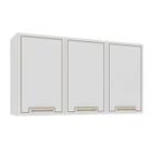 Armário Aéreo 120cm com 3 Portas 250023 Amara Politorno Moveis