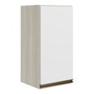 Armario Aereo 1p Mdf 40 Cm Kali 12202 Bianco Toq Branco Uv Nicioli Bianco Toq Branco Uv