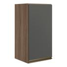 Armario Aereo 1p Mdf 40 Cm Kali 12202 Carvalho Toq Nicioli Carvalho Toq