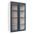 Armário Aéreo 2 Portas 135cm com Porta de Vidro Arizona CabeCasa MadeiraOriginals