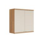 Armário Aéreo 2 Portas 80cm Em MDF Bless Linea Brasil Armário Aéreo 2 Portas 80cm Em MDF Bless Linea Brasil