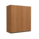 Armário Aéreo 2 Portas 80cm Maxxi Marrom/Canela Armário Aéreo 2 Portas 80cm Maxxi Marrom/Canela