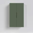 Armário Aéreo 2 Portas 80x135cm Puxador 150mm Ipanema CabeCasa MadeiraOriginals Verde Folha/Branco Armário Aéreo 2 Portas 80x135cm Puxador 150mm Ipanema CabeCasa MadeiraOriginals Verde Folha/Branco