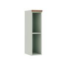 Armário Aéreo 20cm Com Nicho e 1 Prateleira Para Cozinha MDF