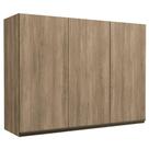 Armario Aereo 3 Portas 120 Cm Mdp Maxxi G766 Kappesberg Nogal