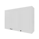 Armário Aéreo 3 Portas 120cm em MDF Bari Indekes