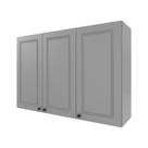 Armário Aéreo 3 Portas 120cm em MDF Bari Indekes