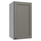 Armário Aéreo 35 cm 1 Porta Branco/Cinza Vik Madesa