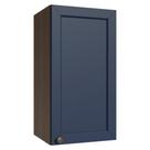 Armário Aéreo 35 Cm 1 Porta Rustic/azul Vik Madesa