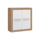 Armário Aéreo 4 Portas Ditália Aspen 80 Carv./Br CD-212 Cozy Armário Aéreo 4 Portas Ditália Aspen 80 Carv./Br CD-212 Cozy