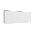 Armário Aéreo 4 Portas Kappesberg Adapt Branco 175cm Armário Aéreo 4 Portas Kappesberg Adapt Branco 175cm
