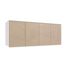 Armário Aéreo 4 Pts Kappesberg Adapt Branco-macadâmia 175cm Armário Aéreo 4 Pts Kappesberg Adapt Branco-macadâmia 175cm
