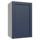 Armário Aéreo 40 cm 1 Porta Branco/Azul Vik Madesa Armário Aéreo 40 cm 1 Porta Branco/Azul Vik Madesa