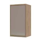 Armário Aéreo 40cm 1 Porta 1 Prateleira Mel Vanilla C/Graf Armário Aéreo 40cm 1 Porta 1 Prateleira Mel Vanilla C/Graf