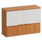 Armario Aereo 5 Portas 120 cm MDF Bari