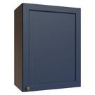 Armário Aéreo 50cm 1 Porta Rustic/Azul Vik Madesa