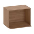 Armário Aéreo 58 Cm Com Nicho Micro Ondas Etna Poliman Carvalho Oak