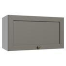Armário Aéreo 60 cm 1 Porta Basculante Branco/Cinza Vik Madesa