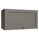 Armário Aéreo 60 cm 1 Porta Basculante Rustic/Cinza Vik Madesa