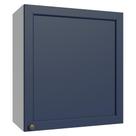 Armário Aéreo 60 cm 1 Porta Branco/Azul Vik Madesa Armário Aéreo 60 cm 1 Porta Branco/Azul Vik Madesa