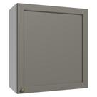 Armário Aéreo 60 cm 1 Porta Branco/Cinza Vik Madesa