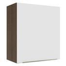 Armário Aéreo 60 Cm 1 Porta Rustic/Branco Veludo Armário Aéreo 60 Cm 1 Porta Rustic/Branco Veludo