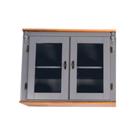 Armário Aéreo 62x75cm com 2 Portas de Vidro - Tommy Design Armário Aéreo 62x75cm com 2 Portas de Vidro - Tommy Design