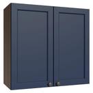 Armário Aéreo 70 cm 2 Portas Rustic/Azul Vik Madesa Armário Aéreo 70 cm 2 Portas Rustic/Azul Vik Madesa