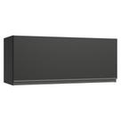 Armário Aéreo 80 cm 1 Porta Basculante Preto Nice Madesa