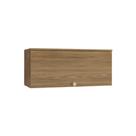 Armário Aéreo 80cm 1 Porta Basculante Botanic Kappesberg - Nogueira