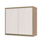 Armário Aéreo 80cm 2 Portas 1 Prateleira Mel Vanilla