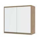Armário Aéreo 80cm 2 Portas 1 Prateleira Mel Vanilla