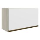 Armario Aereo Basc Mdf 60 Cm Kali 16337 Bianco Toq Branco Uv Nicioli Bianco Toq Branco Uv