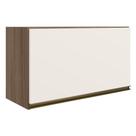Armario Aereo Basc Mdf 60 Cm Kali 16337 Carvalho Toq Off White Cetim Nicioli Carvalho Toq Off White Cetim