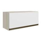 Armario Aereo Basc MDF 80 cm Kali 16341 Bianco Toq Branco Uv Nicioli
