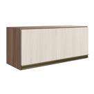 Armario Aereo Basc Mdf 80 Cm Kali 16341 Carvalho Toq Bianco Toq Nicioli Carvalho Toq Bianco Toq