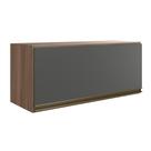 Armario Aereo Basc Mdf 80 Cm Kali 16341 Carvalho Toq Nicioli Carvalho Toq