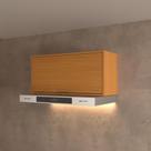 Ármario aéreo basculante 1 porta 80cm Angelin - Francini Móveis Sul